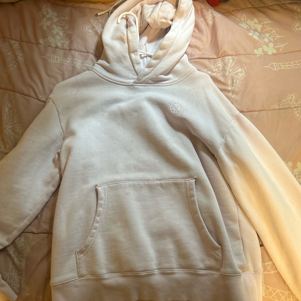Cream Bomber Jacket with Classic Design